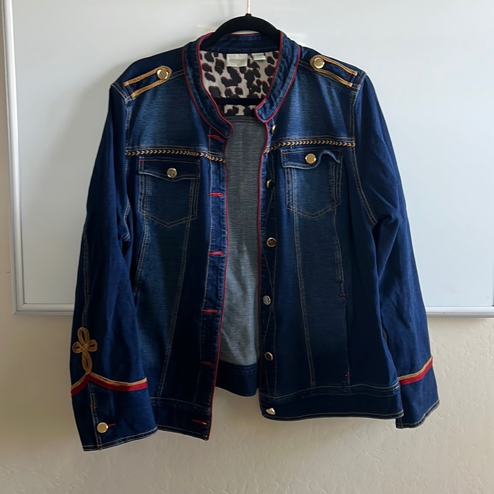 Chicos Zenergy soft denim jacket